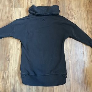 Lululemon black cowl neck